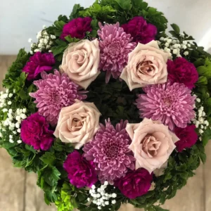 10inchfuneralwreath 250